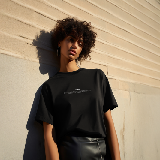 《Manbrew：愛》重磅燙銀落肩T-Shirt